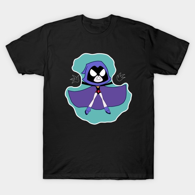 Teen Raven T-Shirt by Raamad